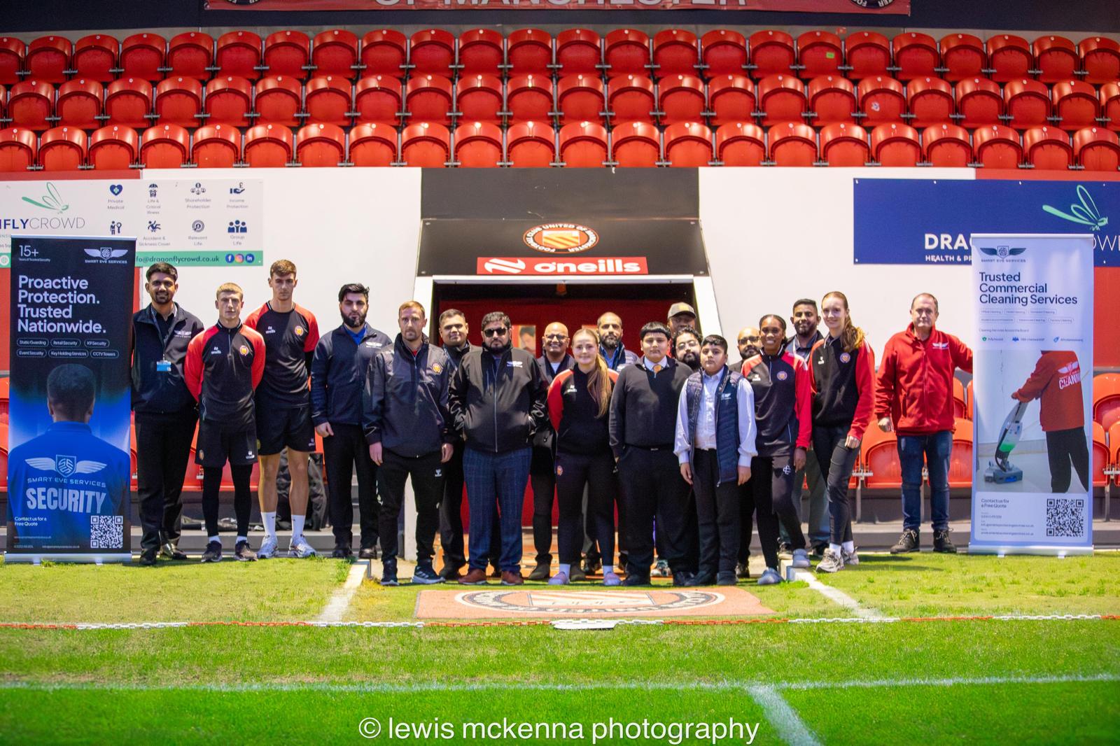 Smart Eye Services Proud to Partner with FC United of Manchester for the 2025/26 Season